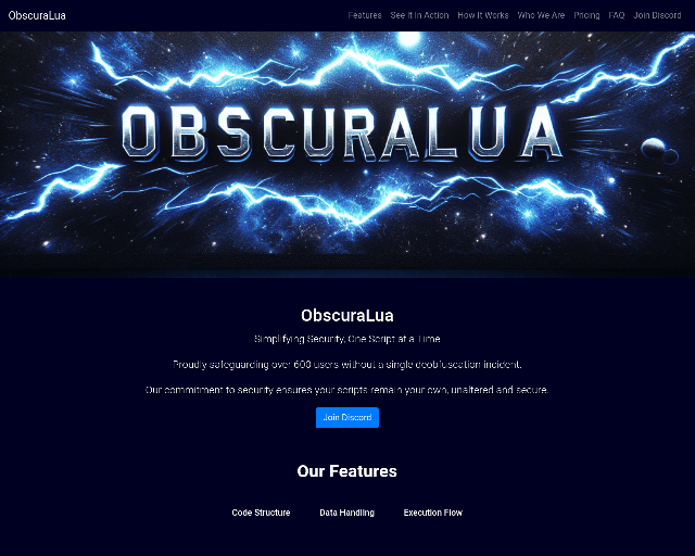 ObscuraLua - Advanced Lua Obfuscation Tool